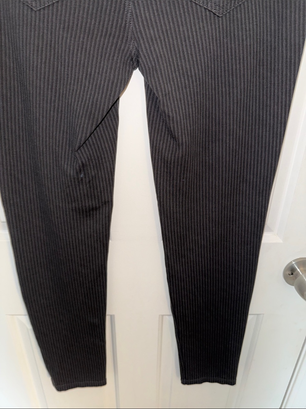 Liverpool Los Angeles Women's Gray Vertical Pinstripe Pants Size 8/29 - Picture 10 of 11